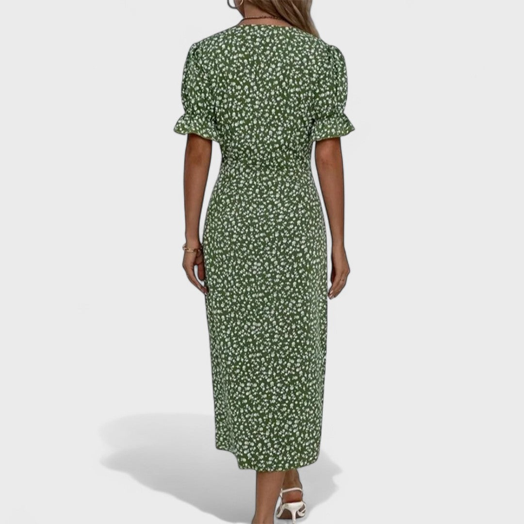 Irena - Svěží Květinové Šaty