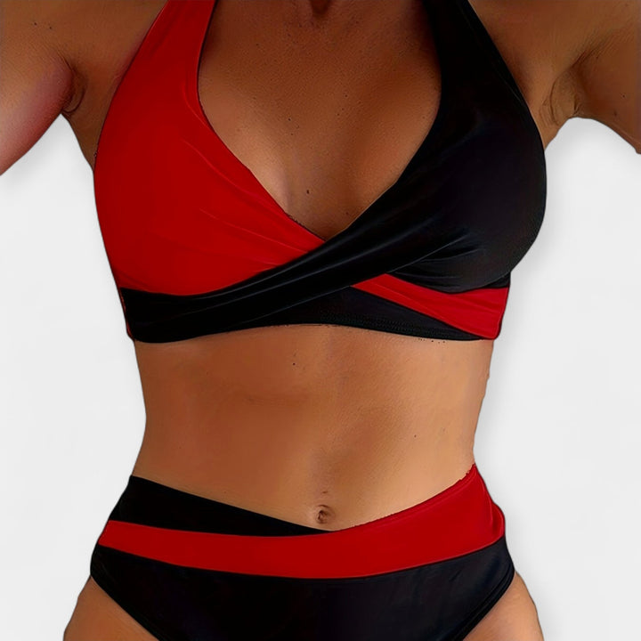 Bikini s kříženým výstřihem