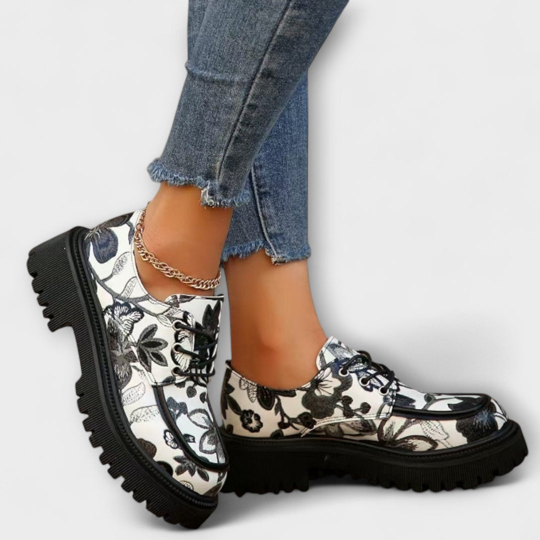 Sandra - Klasické Retro Mokasíny se Stylem