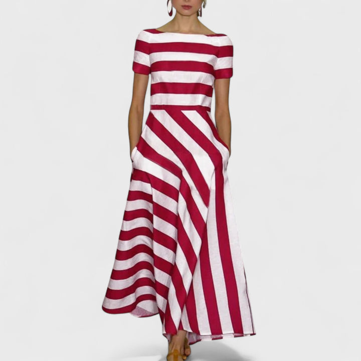 Tereza - Pruhované Šaty