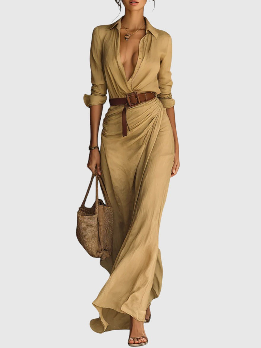 Klara – Šaty s elegantním výstřihem