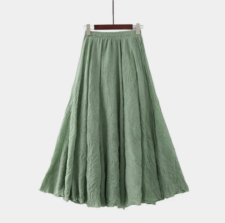 Elegant Vysoký Pas Sukně