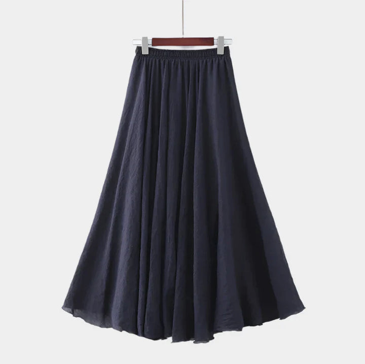 Elegant Vysoký Pas Sukně