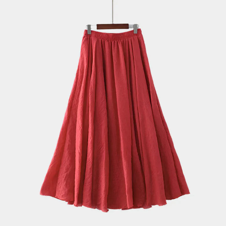 Elegant Vysoký Pas Sukně