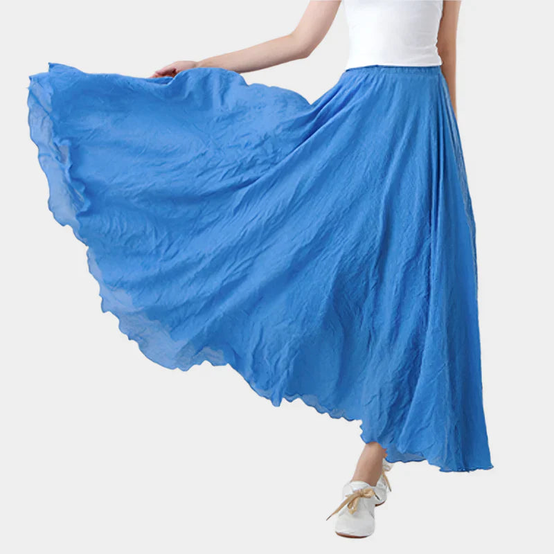 Elegant Vysoký Pas Sukně