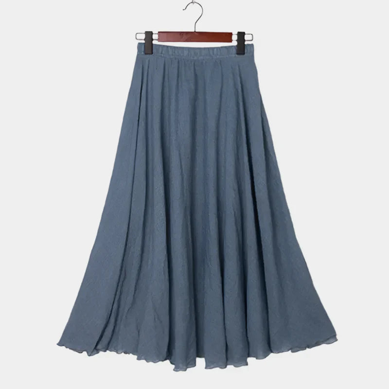 Elegant Vysoký Pas Sukně