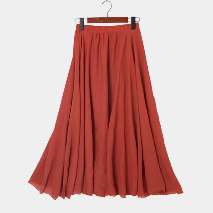 Elegant Vysoký Pas Sukně