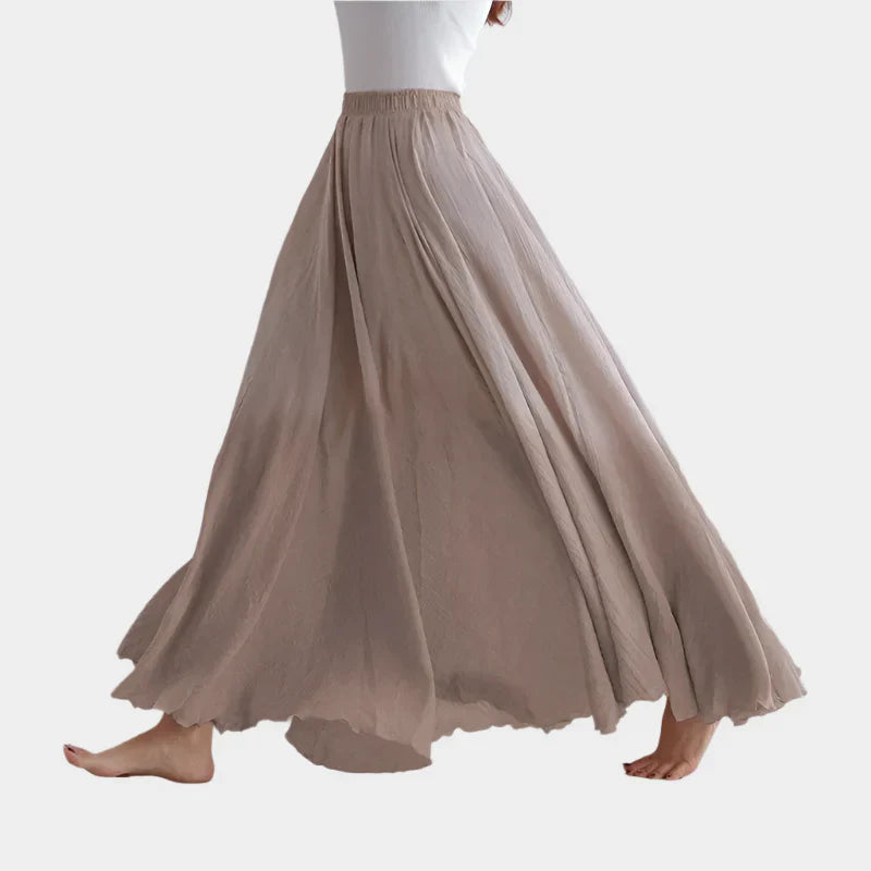 Elegant Vysoký Pas Sukně
