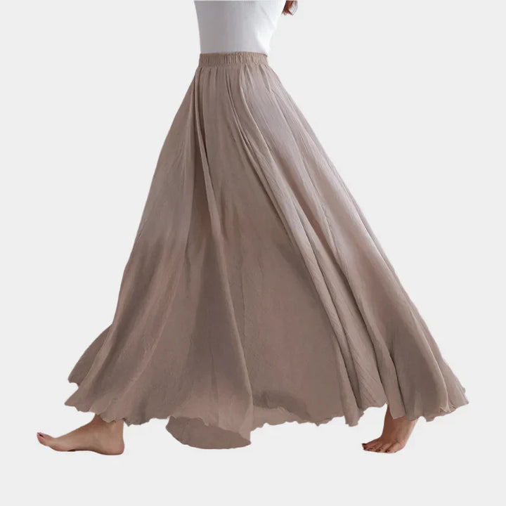Elegant Vysoký Pas Sukně