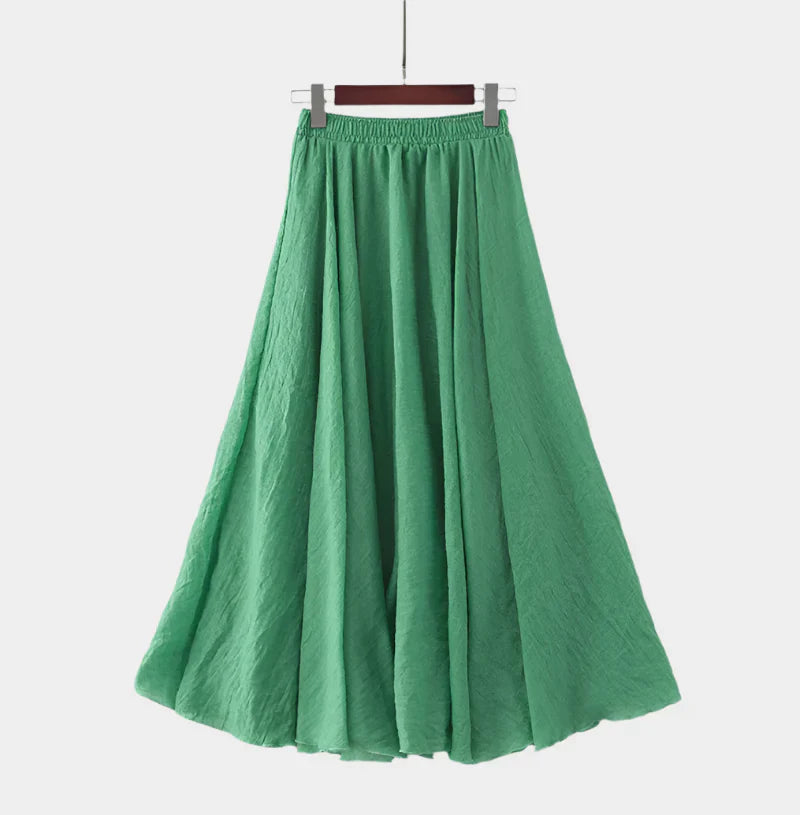 Elegant Vysoký Pas Sukně