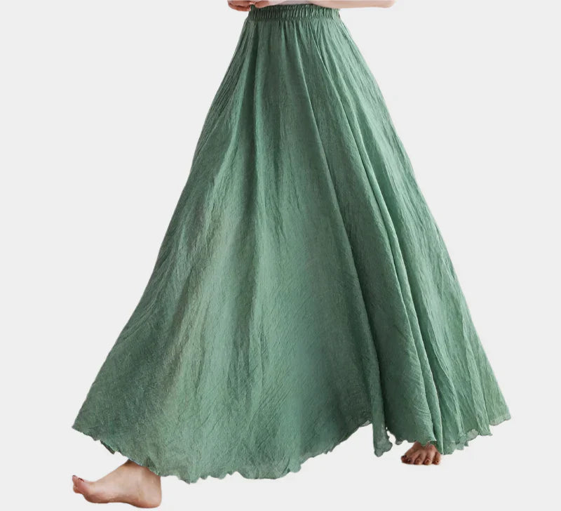 Elegant Vysoký Pas Sukně