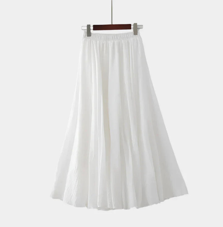 Elegant Vysoký Pas Sukně
