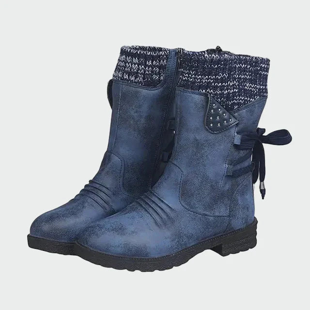 Stylové dámské kožené boty