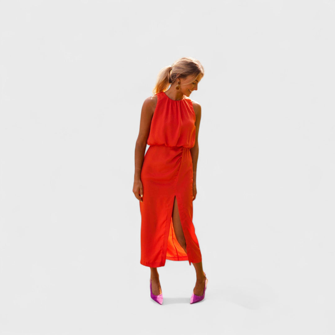 Libuše - Svěží Šaty s Elegantním Střihem