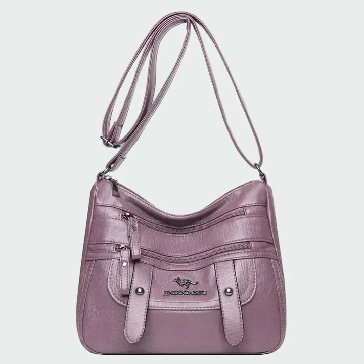 Elegantní kožená příruční taška