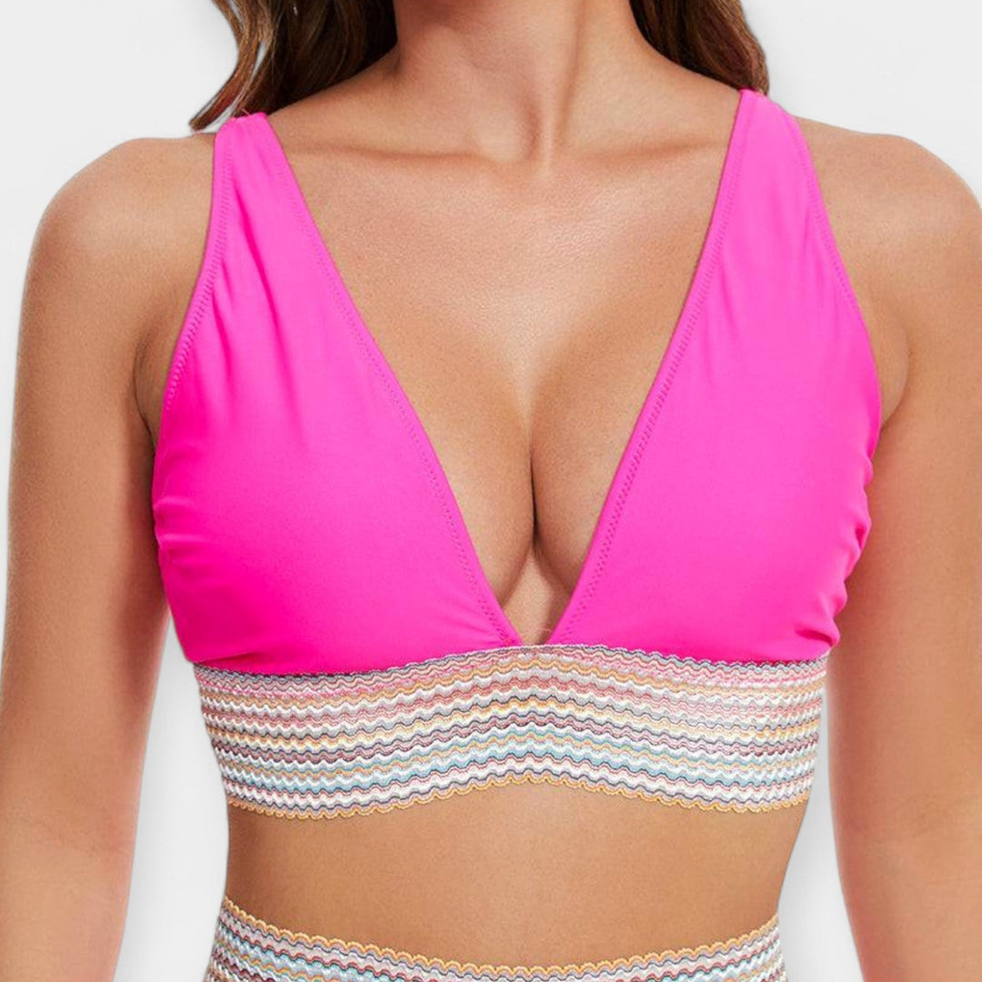 Vysoké bikiny s vyztužením