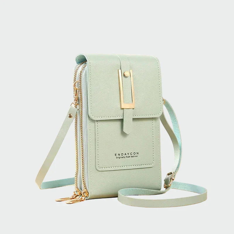 Elegantní kožená taška přes rameno