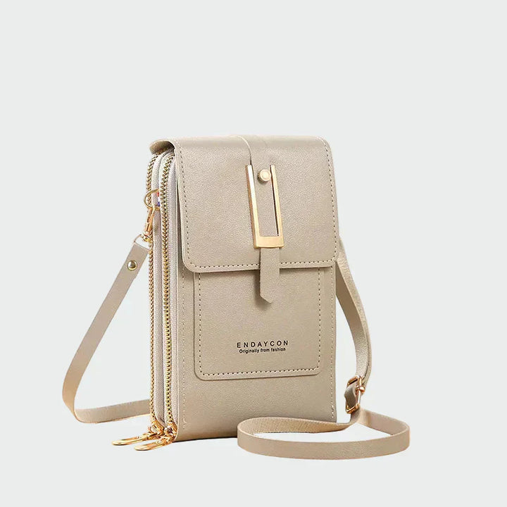 Elegantní kožená taška přes rameno