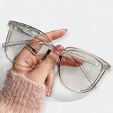 Čtvercové brýle s ochranou proti modrému světlu