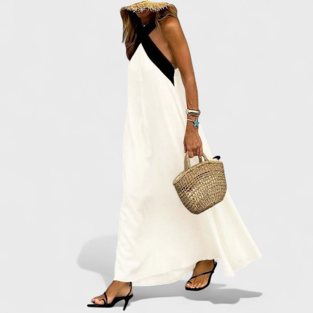 Sienna - Šaty s Křížovým Výstřihem