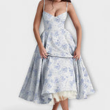 Mélie – Lehká letní šaty s detailem korzetu