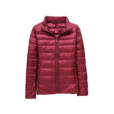 ELIN - Nová ultralehká bunda s bílými kachními peřím