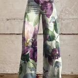 Michaela - Retro Chic Boho Kalhoty