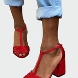 Elegantní sandály s T-páskem