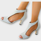 Elegantní a pohodlné sandály s podpatkem