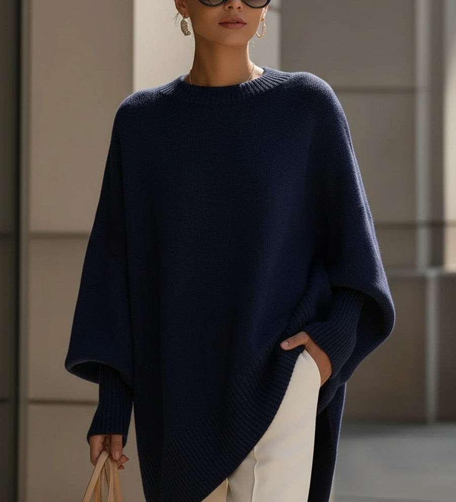 Mandy – Oversized pončo s nenucenou elegancí