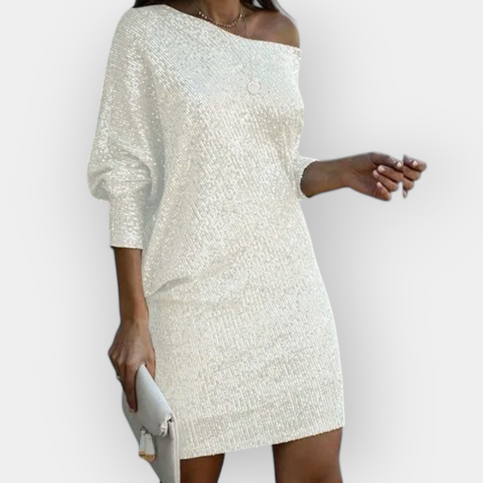 Večerní šaty s třpytkami