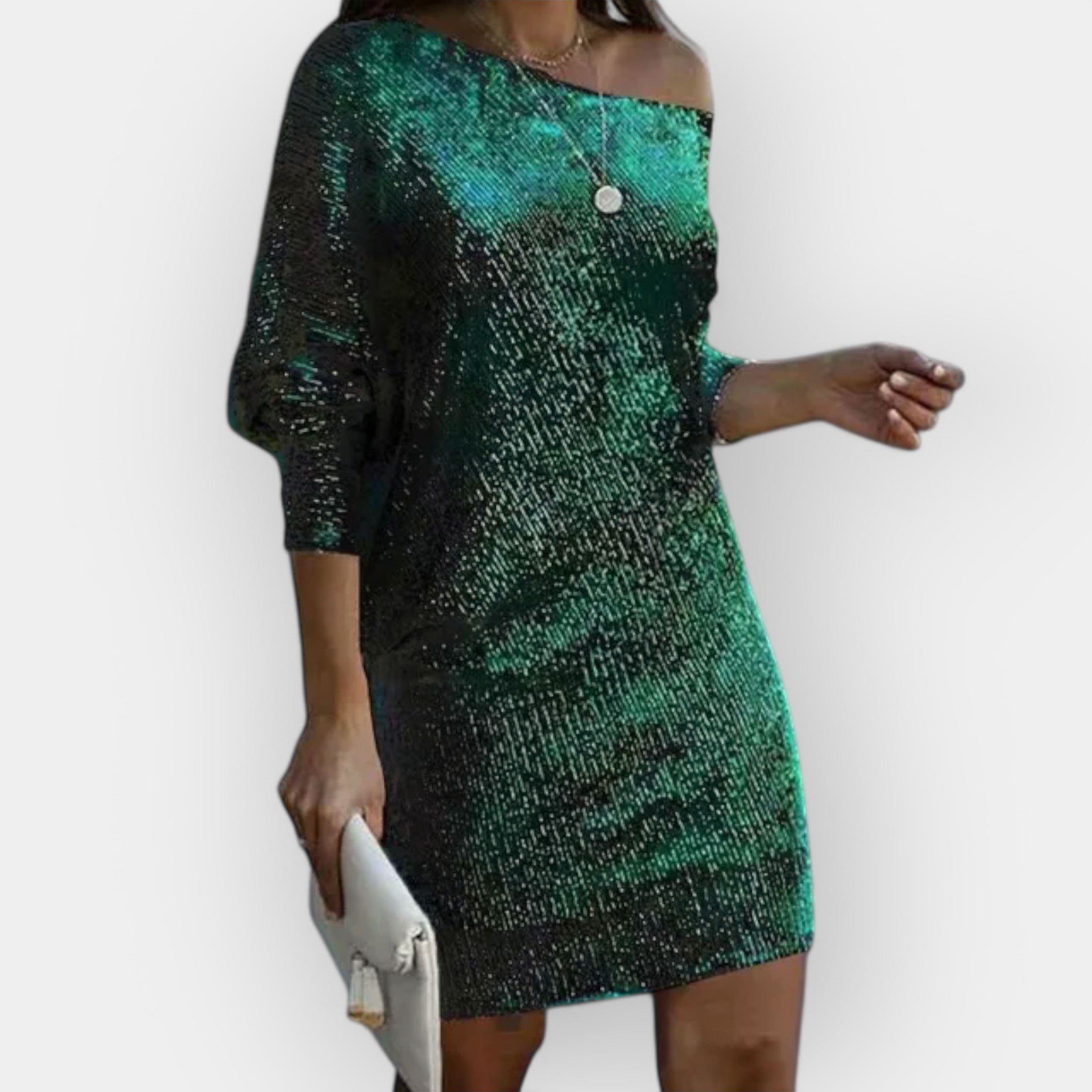 Večerní šaty s třpytkami