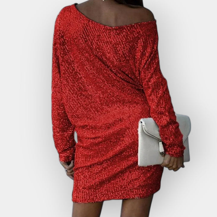 Večerní šaty s flitry