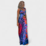 Ronja - La Bamba Tie-Dye Print Maxi Šaty