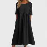 Sofia - Lichotivé Bavlněné Šaty