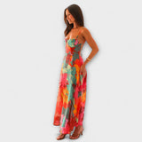 Audrey - Šaty s květinovým potiskem pro ženy - Stylové a přitažlivé