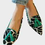 Mokasíny s špičatou špičkou