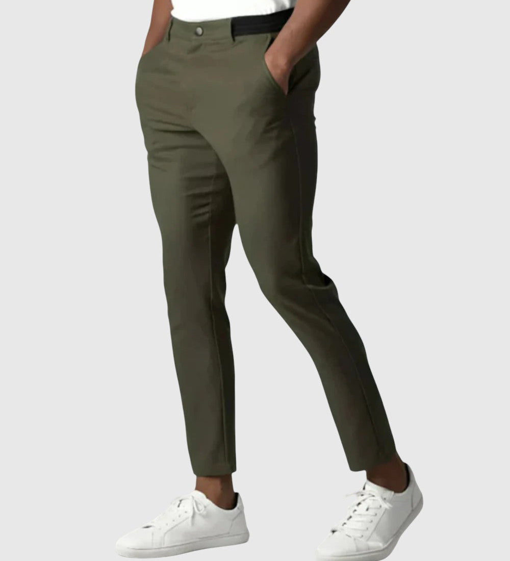 Libuše- Kalhoty Elio Stretch z bavlny