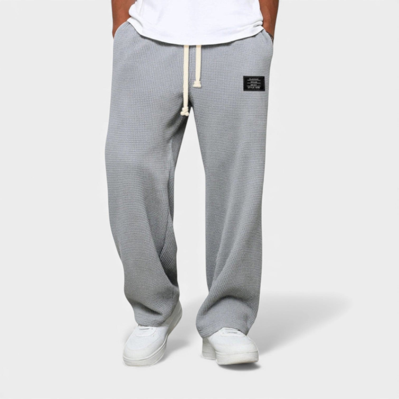 Piotr – Ležérní waffle kalhoty