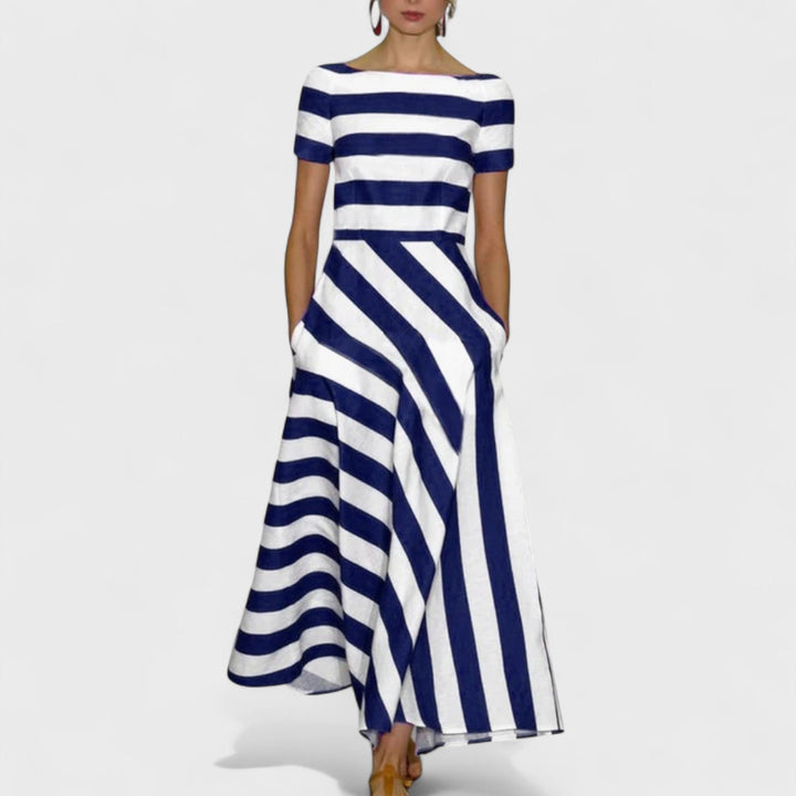 Tereza - Pruhované Šaty