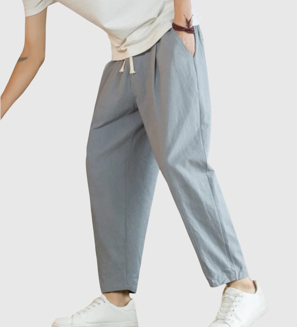 Libuše- Kalhoty z bavlny Roma