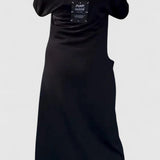 MARIE-Dlouhý kabát s kapucí a zipem