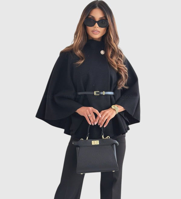 LEA - Stylová motýlí bunda s páskem