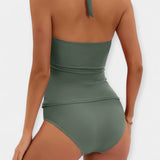 Tankini s Otevřenými Rameni a Stylem