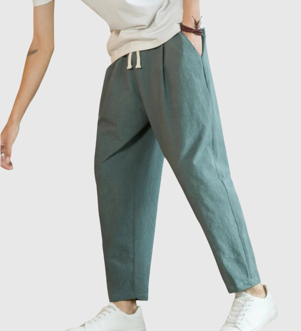 Libuše- Kalhoty z bavlny Roma