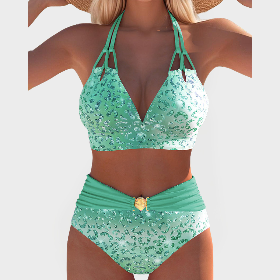 Sexet Bikiny s Vzorovanou Podprsenkou