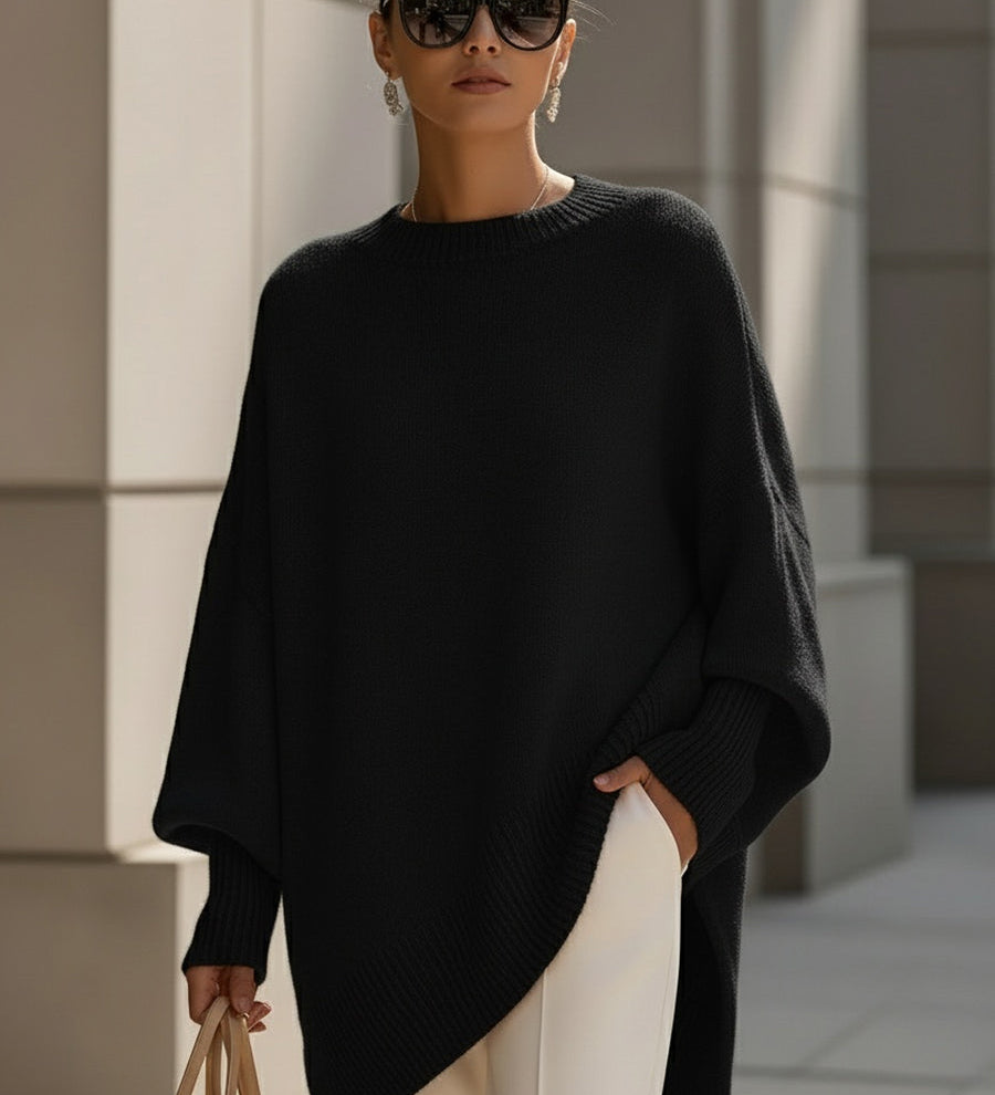 Mandy – Oversized pončo s nenucenou elegancí