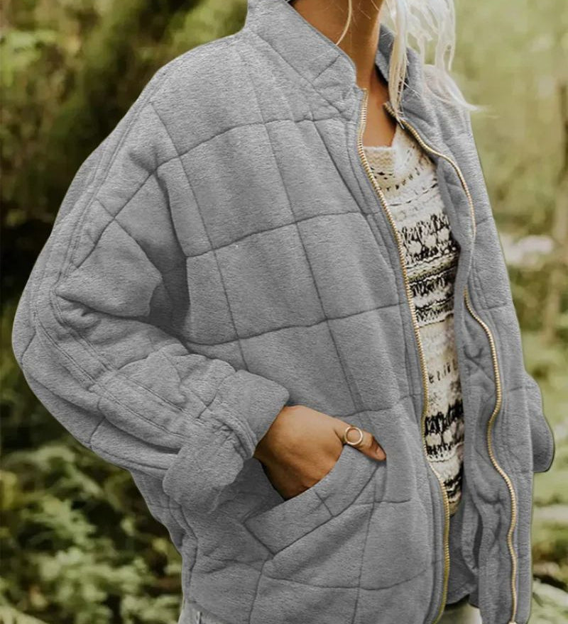 Josiane | Elegantní oversized prošívaná bunda