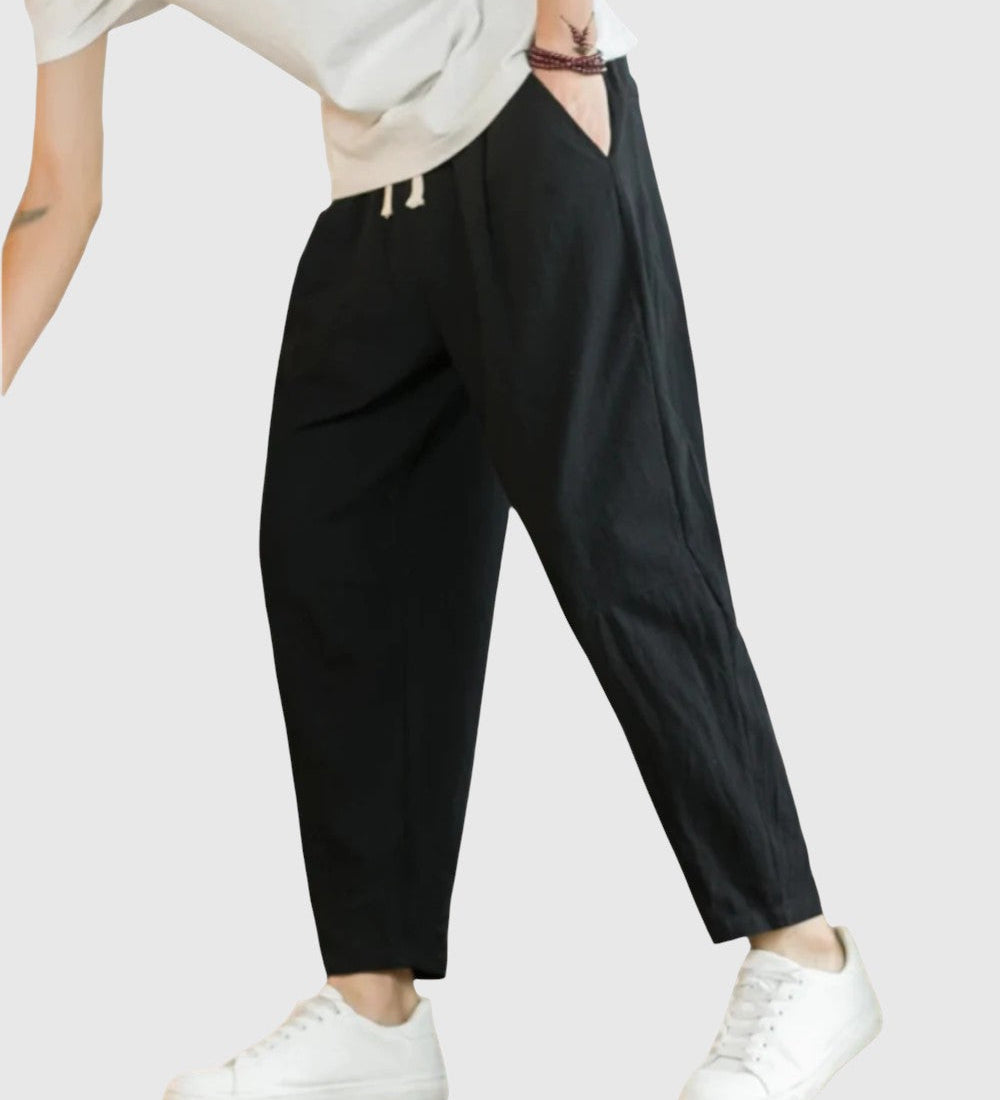 Libuše- Kalhoty z bavlny Roma