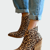 Cowboyské boty s špičatou špičkou